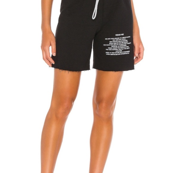 Comfy-cute BOYS LIE “Read Me” Black V2 Shorts, Sz M - Picture 4 of 8
